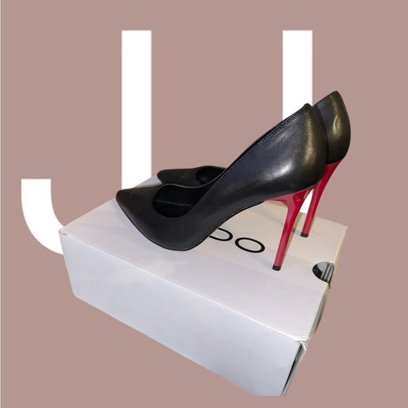 ALDO Black and Red Women's Heels - Picture 4 of 9